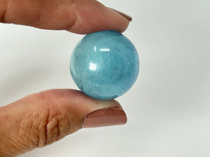 Aquamarine Sphere (0.9", 24mm)