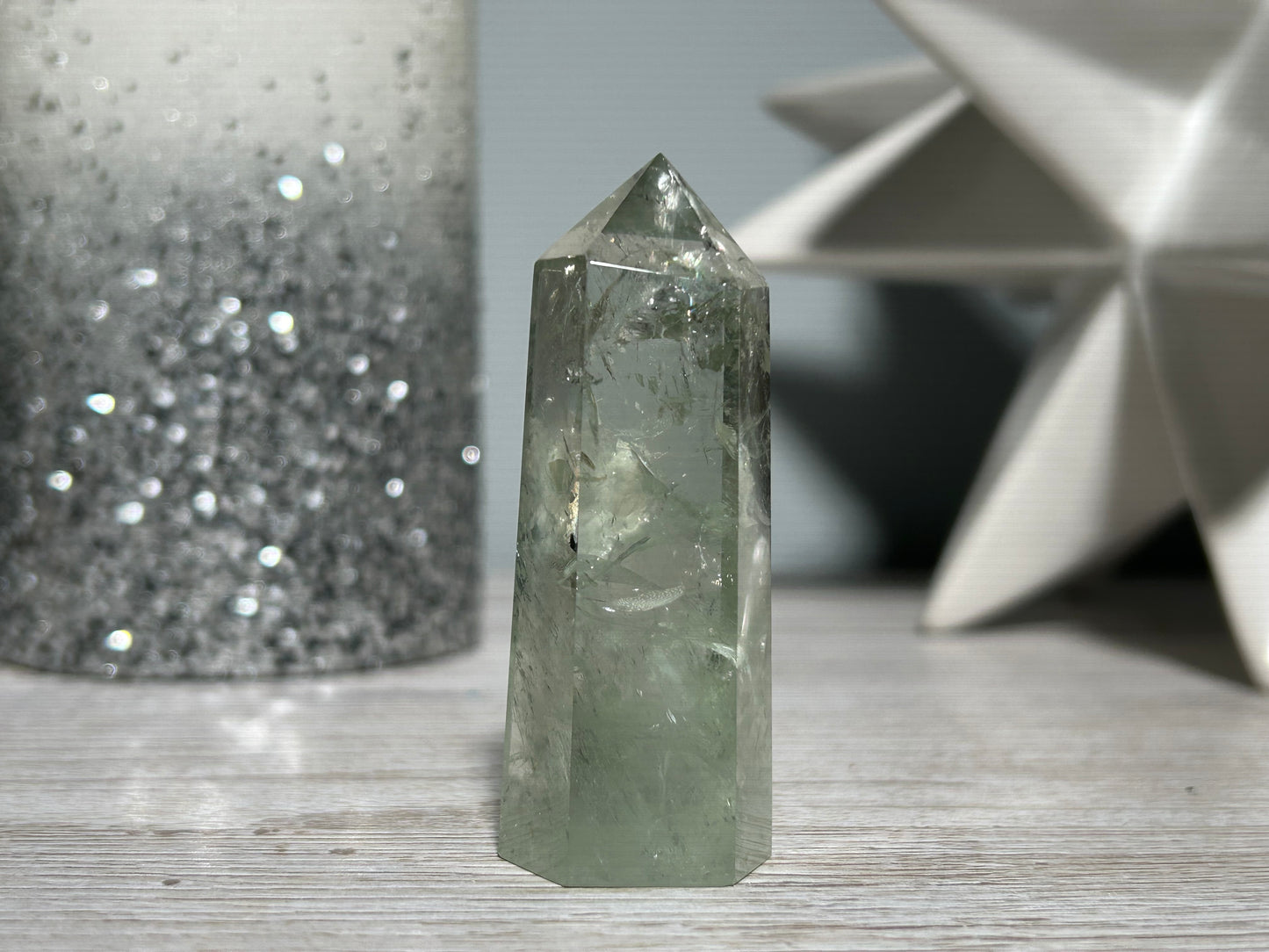 Prasiolite Tower (2.5", 63mm)