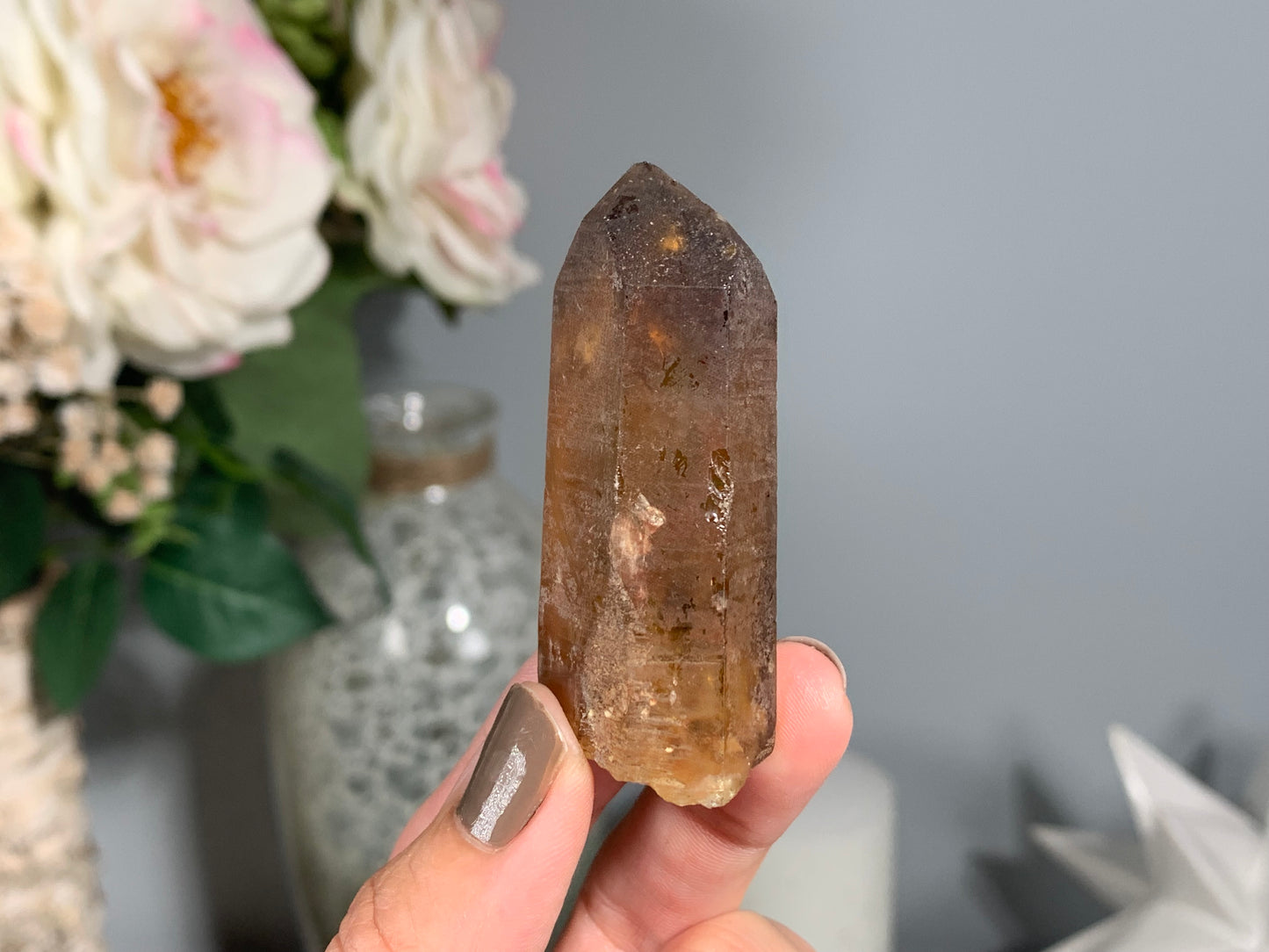 Congo Smoky Citrine Point (2.3", 59mm)