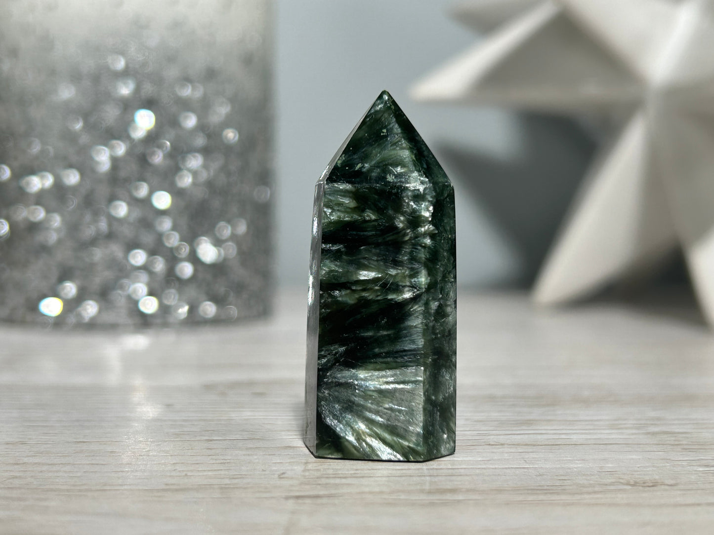 Seraphinite Tower (1.7", 44mm)