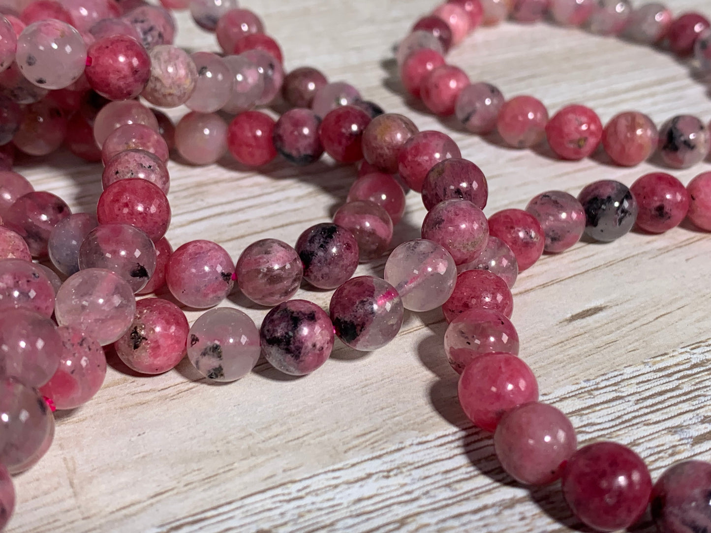 8mm Rhodonite Bracelet