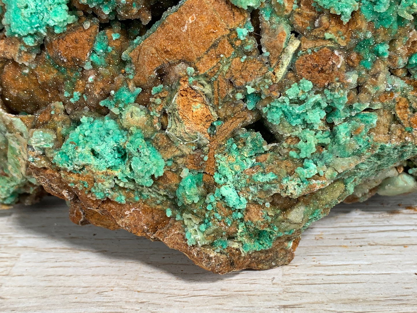 Druzy Chrysoprase (6.2", 157mm)