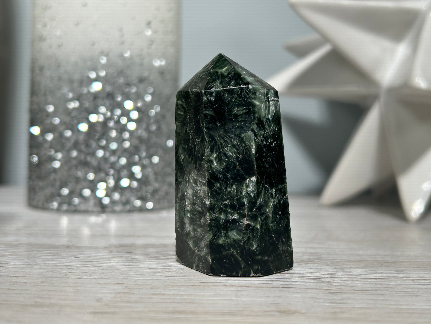 Seraphinite Tower (2.3", 59mm)