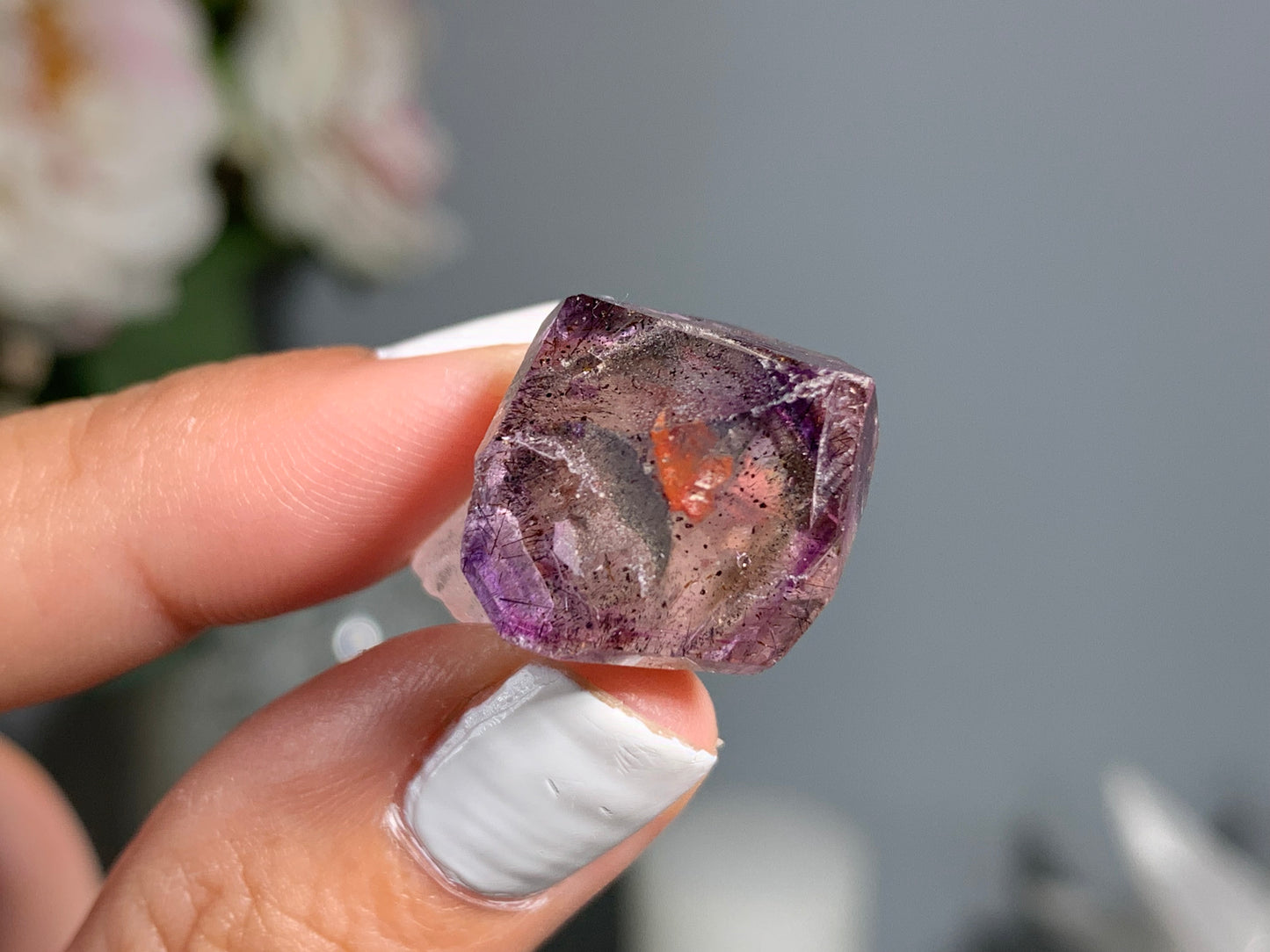 Amethyst Scepter (1.1", 29mm)