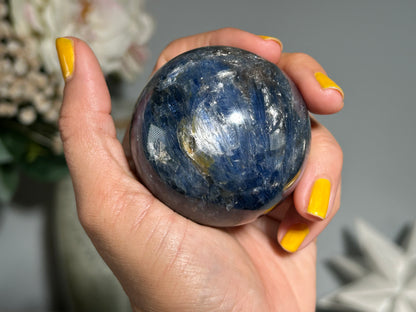 Blue Kyanite Sphere (2.2", 56mm)