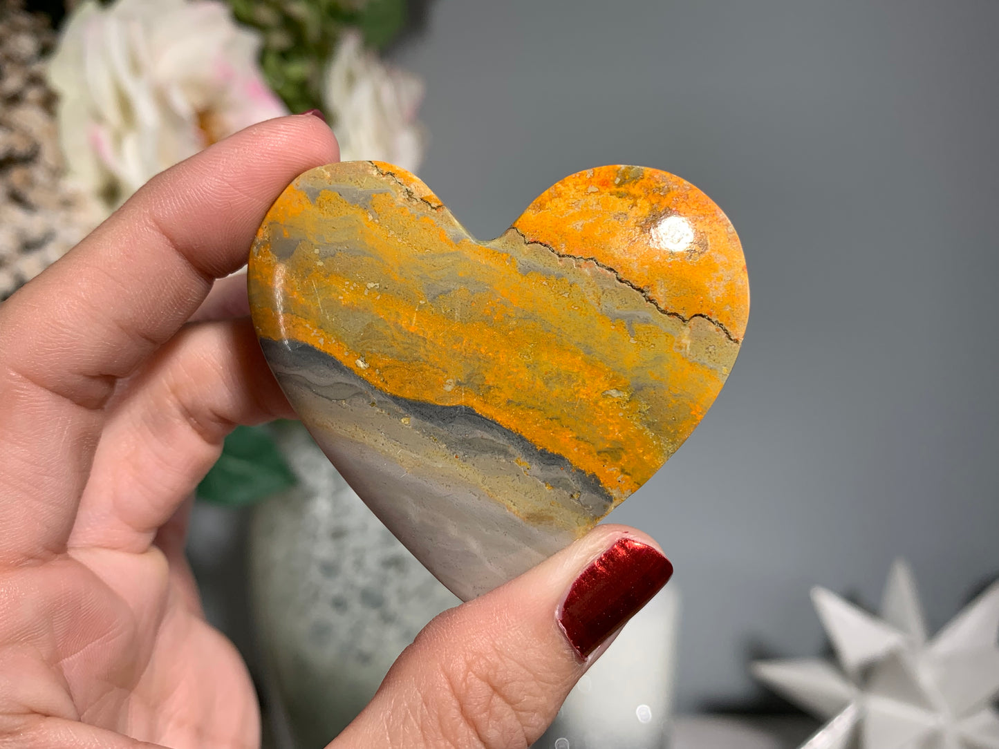 Bumblebee Jasper Heart