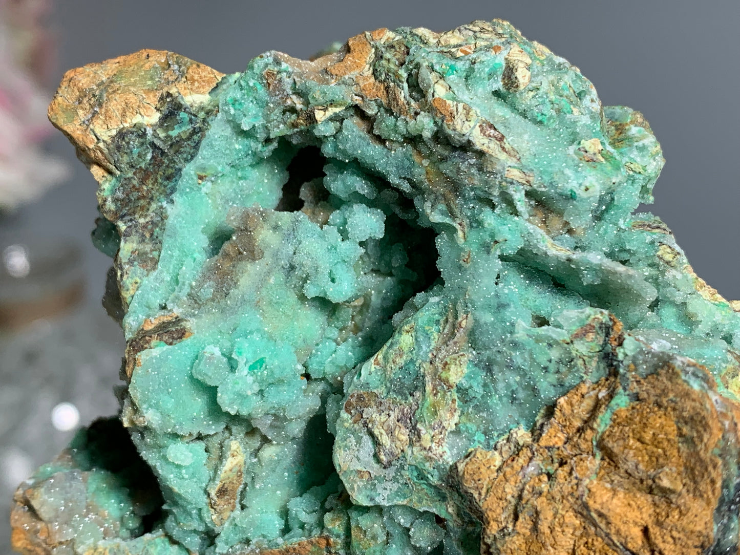 Druzy Chrysoprase (4.5", 115mm)