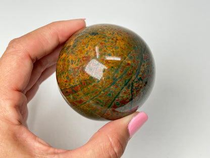 Ocean Jasper Sphere (2.3", 58mm)
