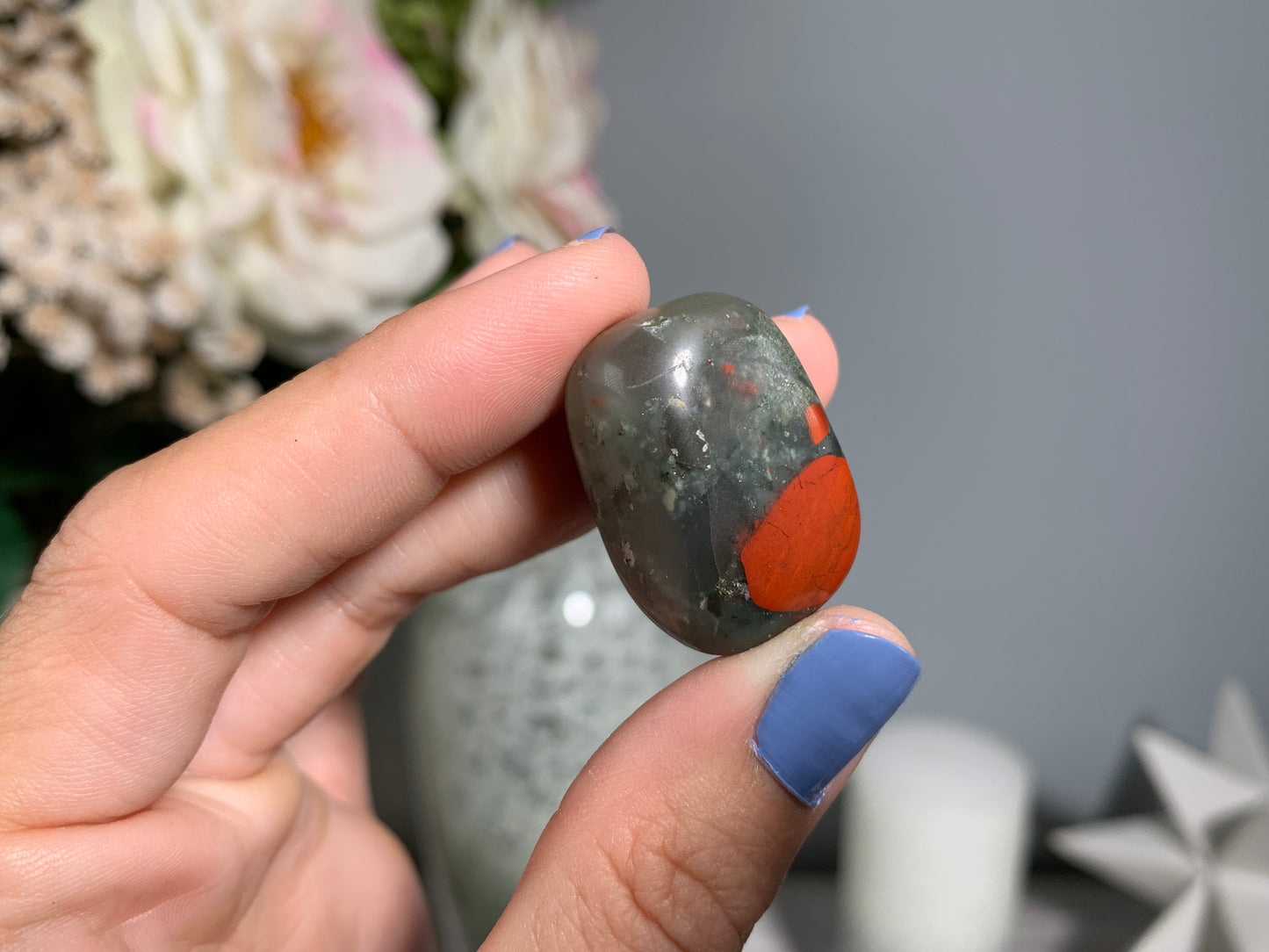 Tumbled African Bloodstone