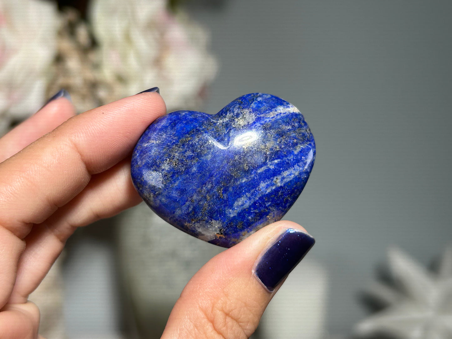 Lapis Lazuli Heart Small