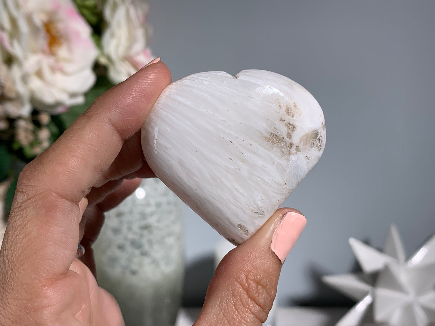 Small Scolecite Heart