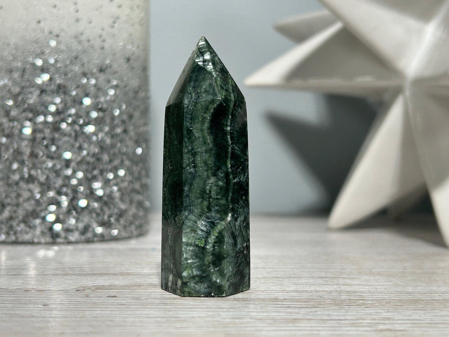 Seraphinite Tower (2.4", 61mm)