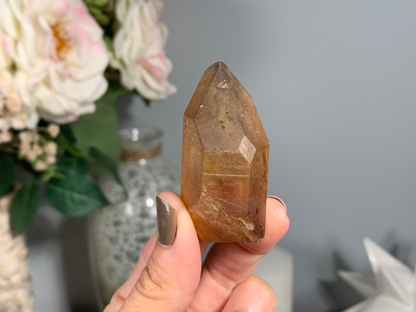 Congo Smoky Citrine Point (2.3", 58mm)