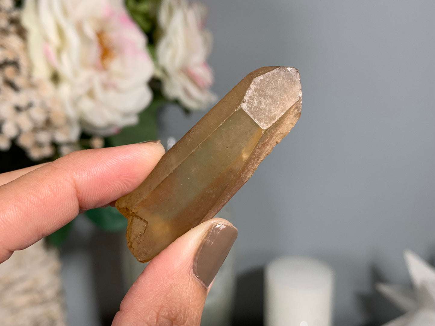 Congo Smoky Citrine Point (2.2", 56mm)