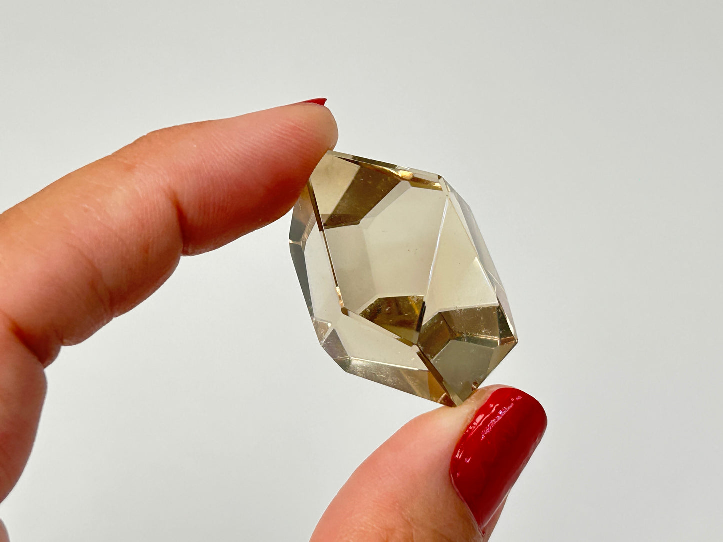 Citrine Faceted Freeform #17