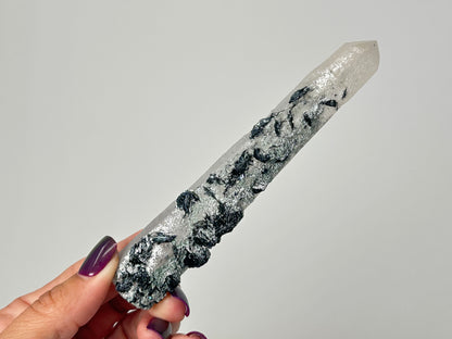 Sphalerite on Quartz (4.7", 120mm)