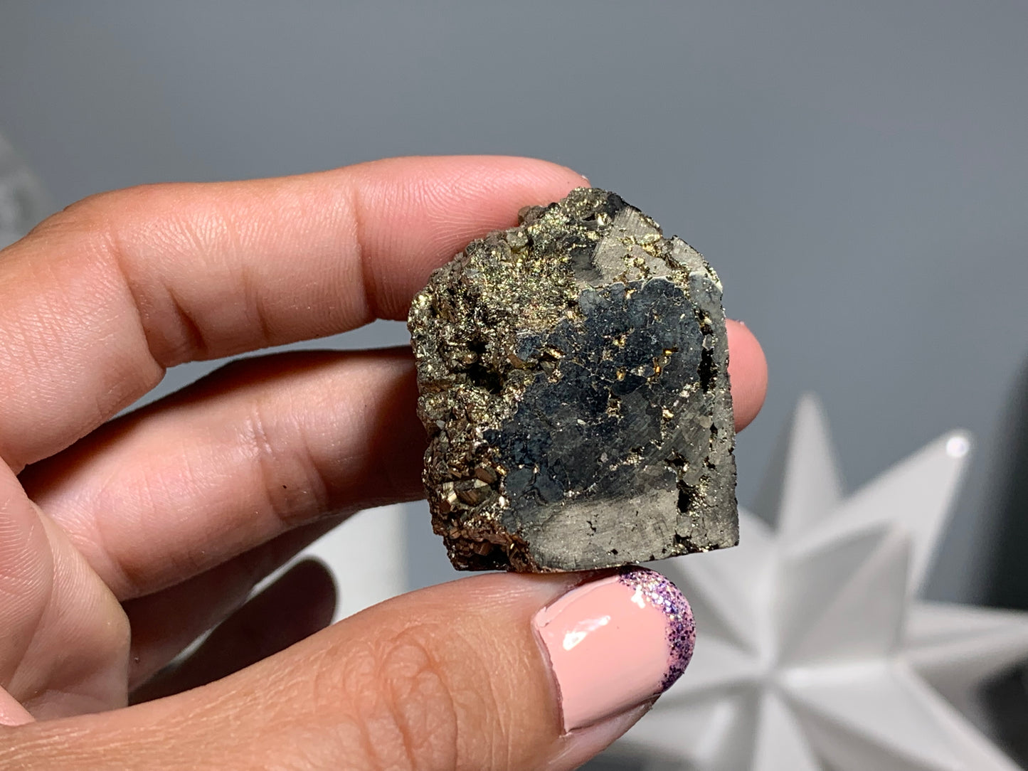 Pyrite Geode Obelisk Small