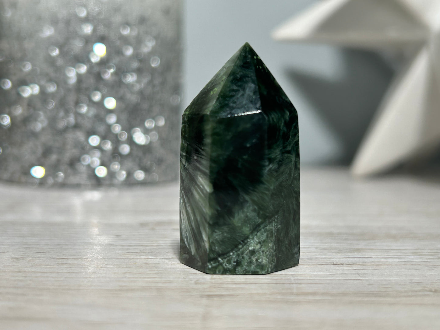 Seraphinite Tower (1.6", 41mm)