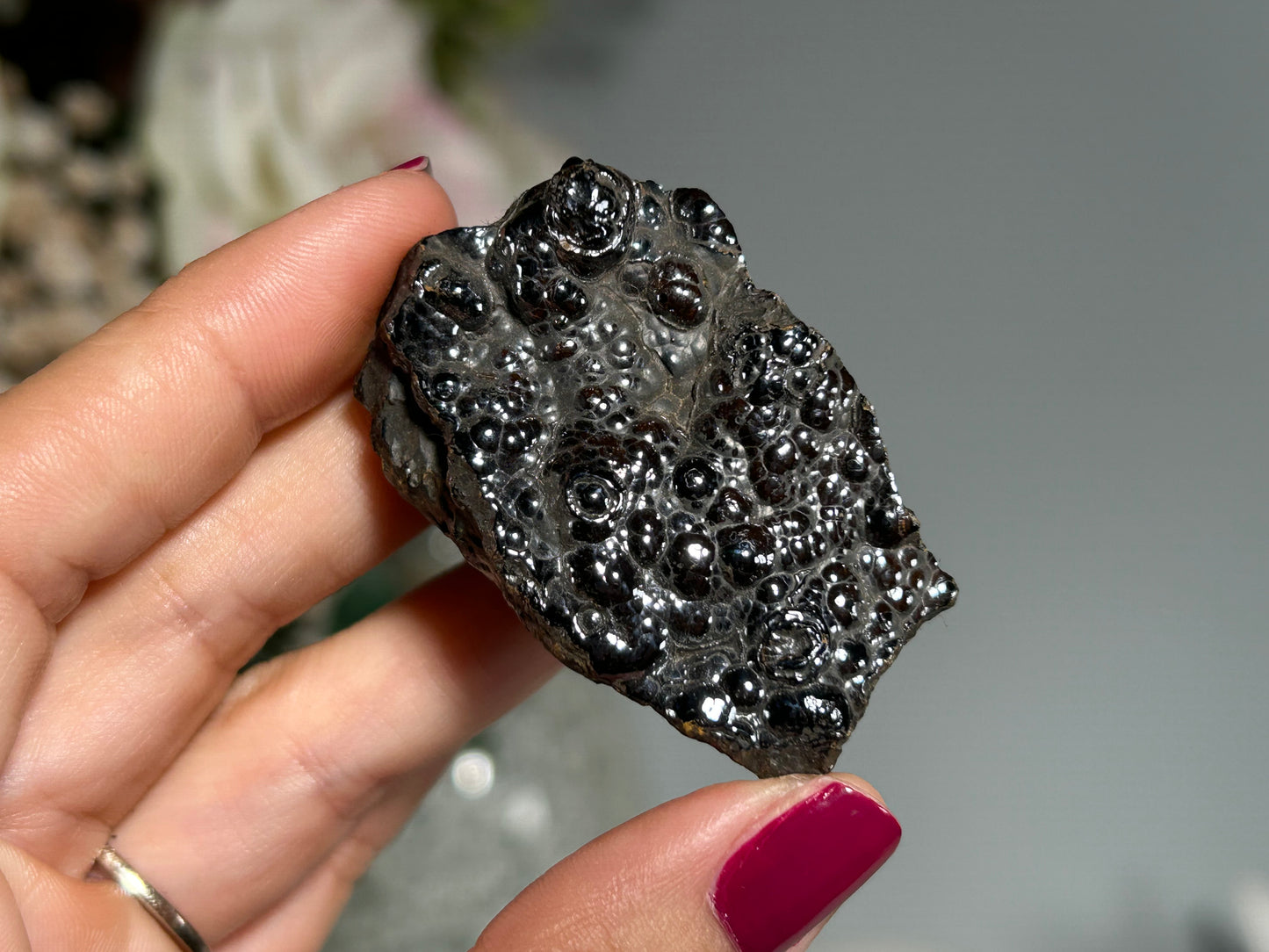 Bubble Hematite (1.9", 49mm)