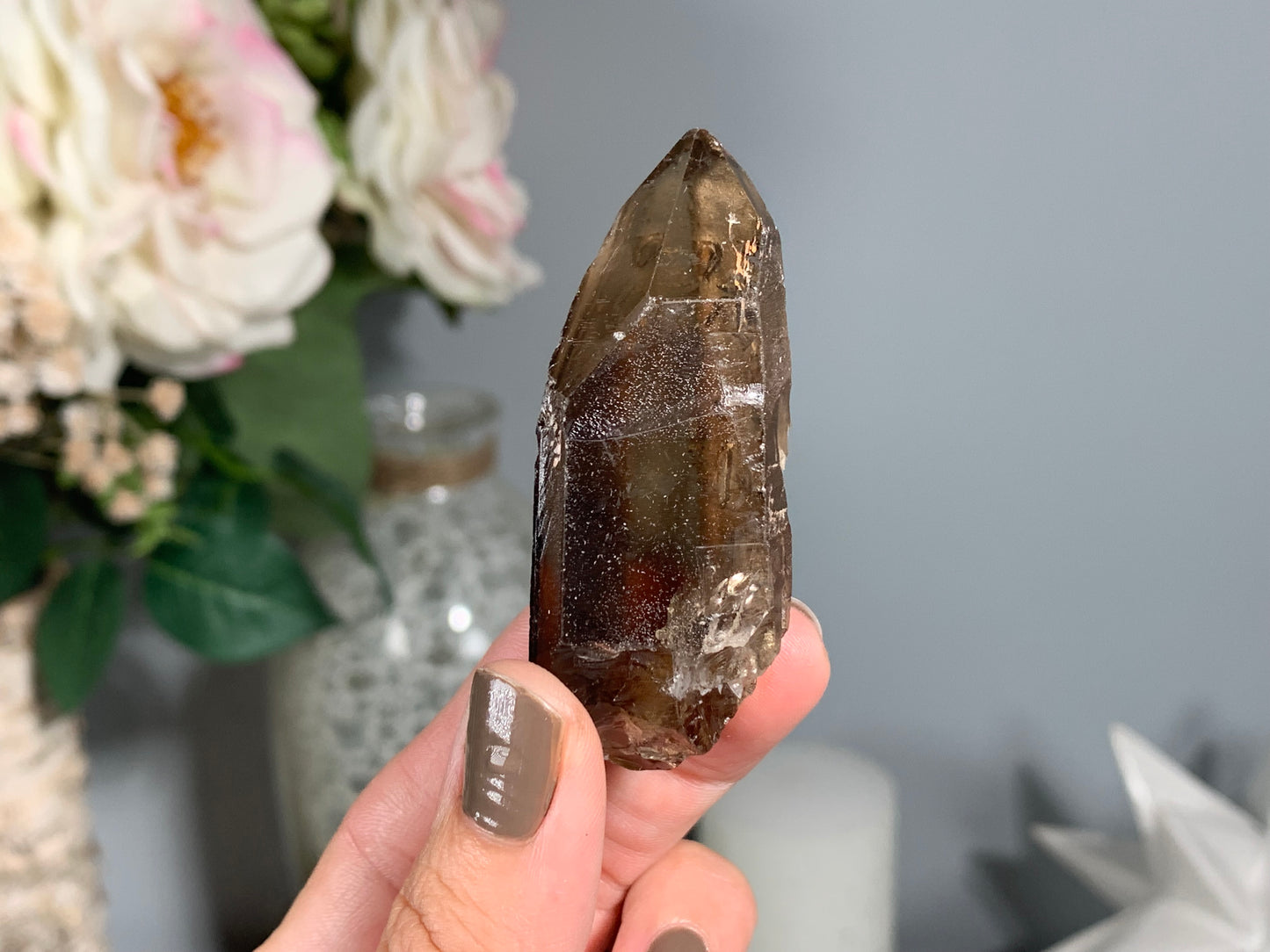 Congo Smoky Citrine Point (2.5", 64mm)