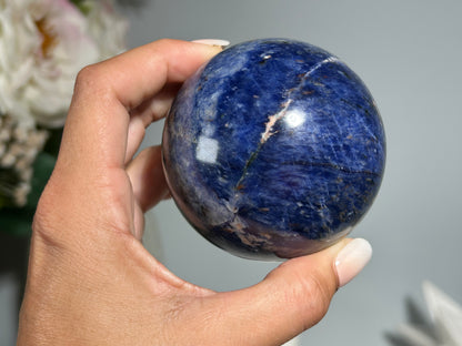 Sodalite Sphere (2.7", 69mm)