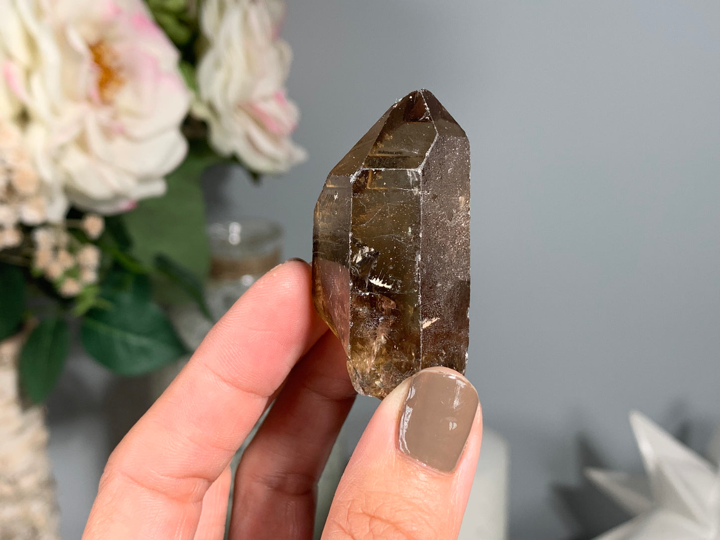 Congo Smoky Citrine Point (2", 50mm)