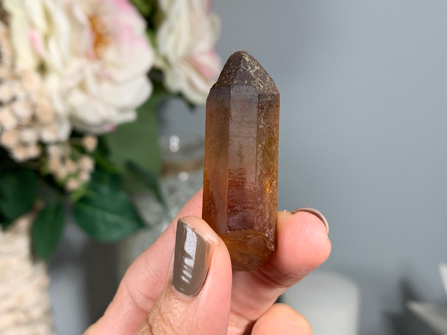 Congo Smoky Citrine Point (1.9", 47mm)