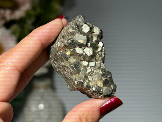Pyrite Cluster (2.2", 55mm)