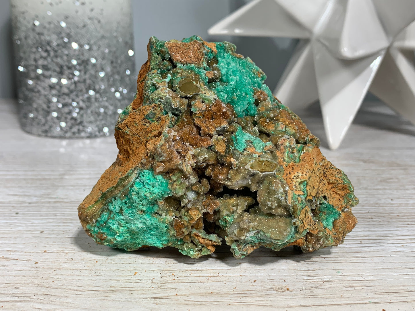 Druzy Chrysoprase (3.6", 93mm)