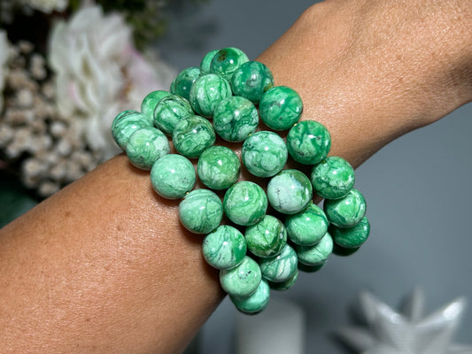 12mm Variscite Bracelet