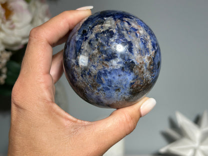 Sodalite Sphere (2.8", 71mm)