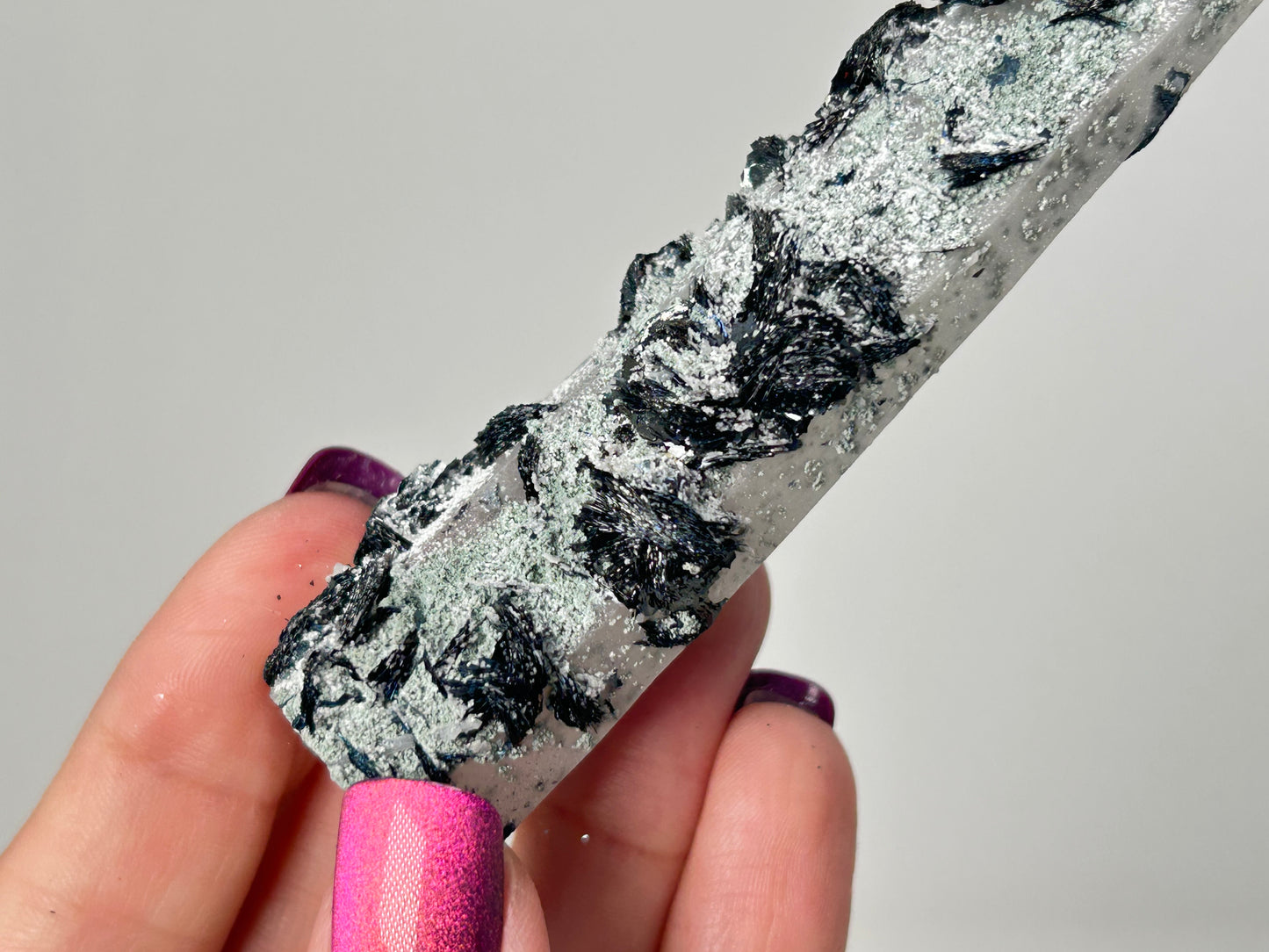 Sphalerite on Quartz (4.7", 120mm)