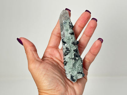 Sphalerite on Quartz (4.2", 106mm)