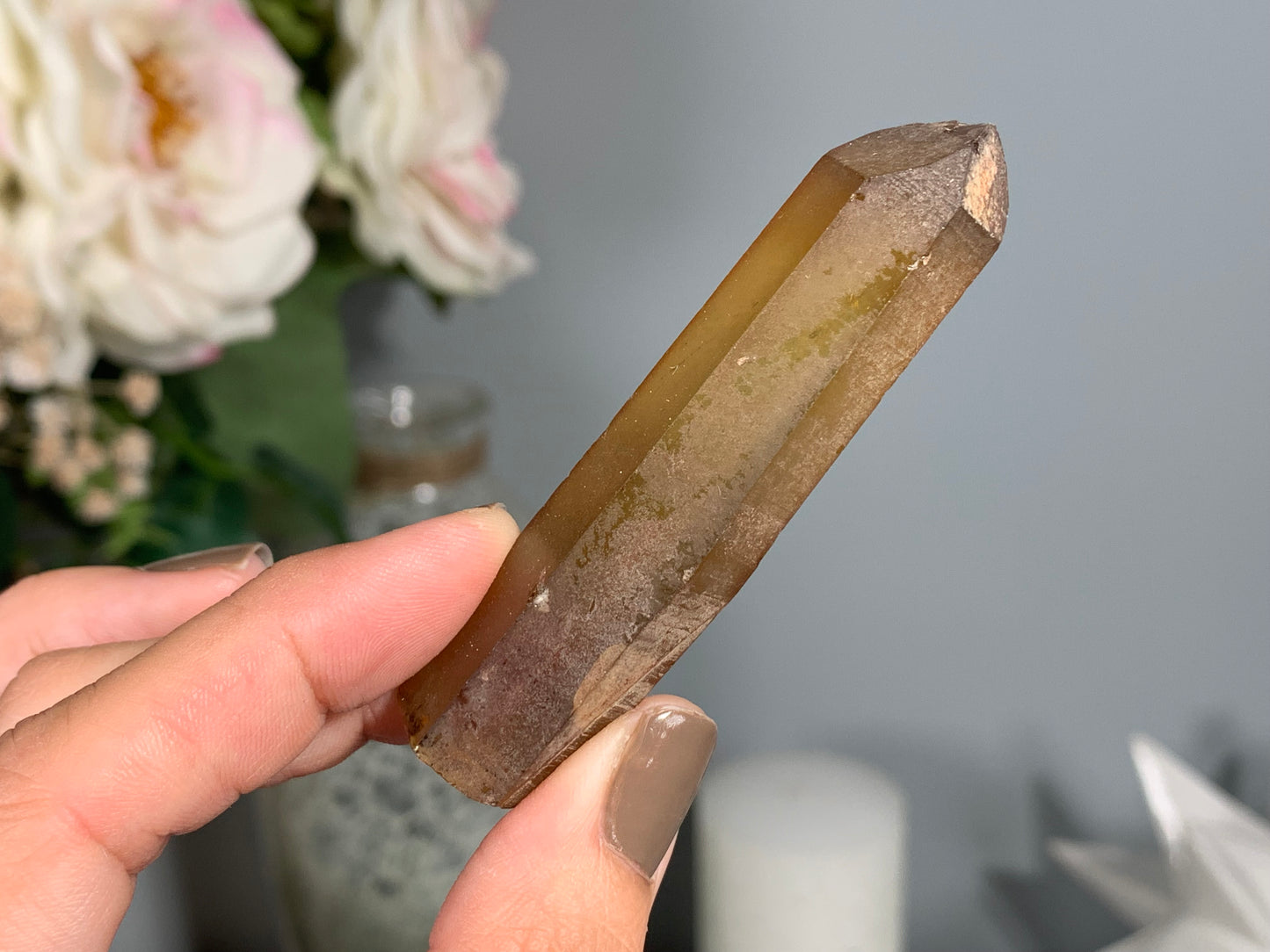 Congo Smoky Citrine Point (2.8", 72mm)