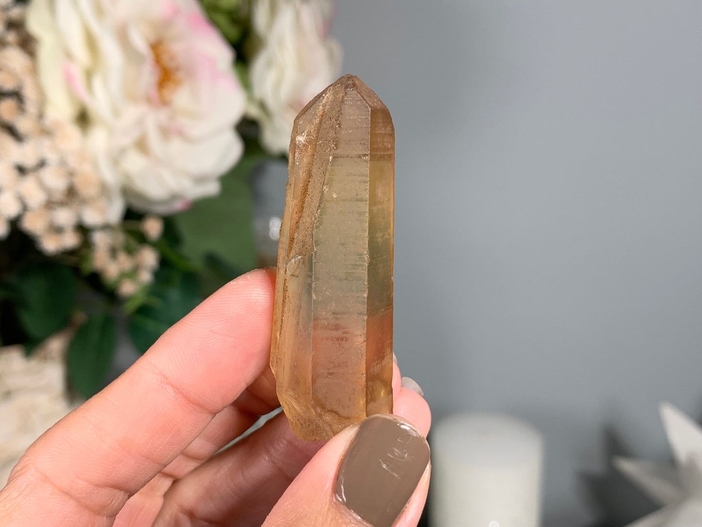 Congo Smoky Citrine Point (2.2", 56mm)