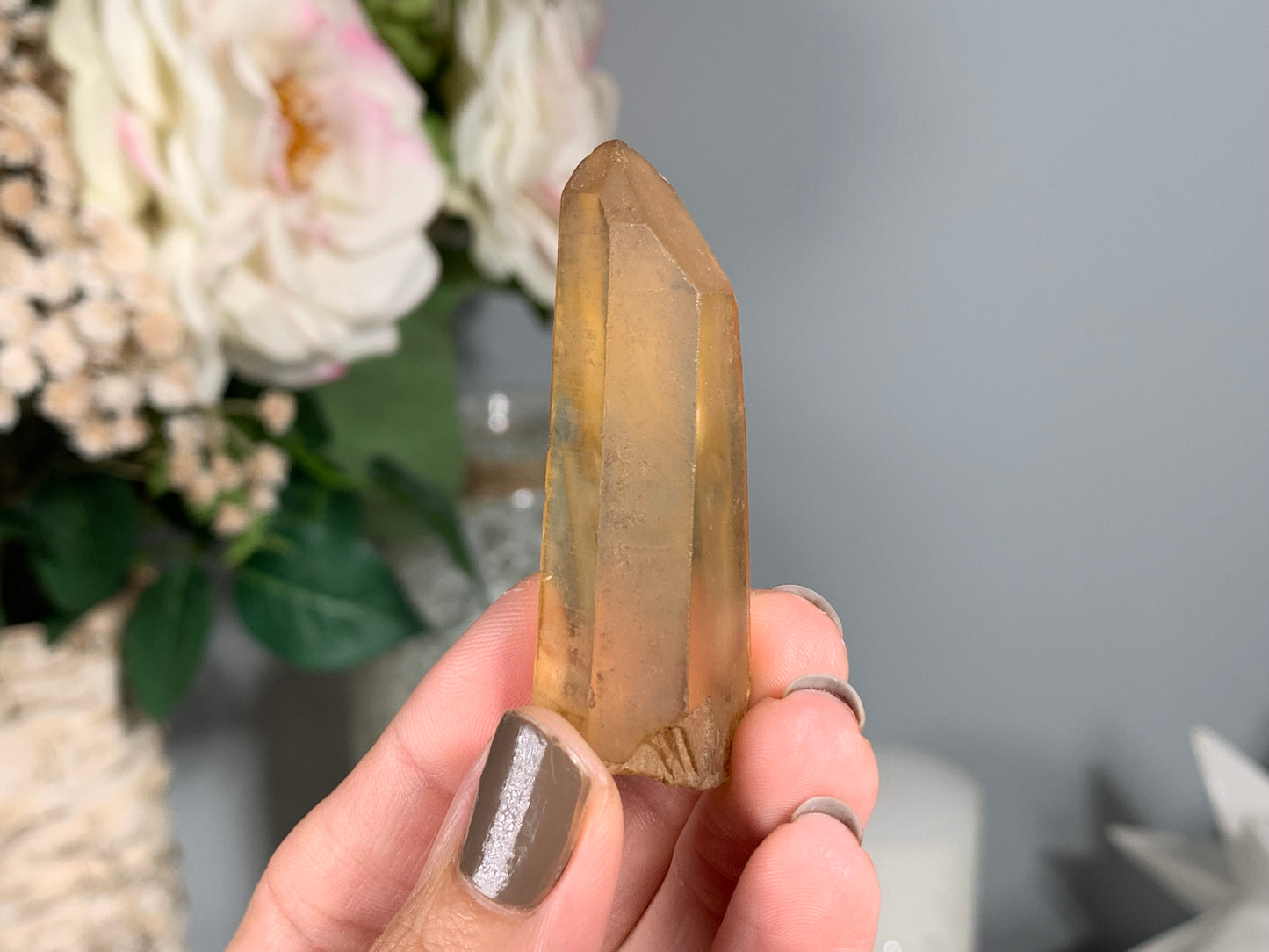 Congo Smoky Citrine Point (2.2", 56mm)