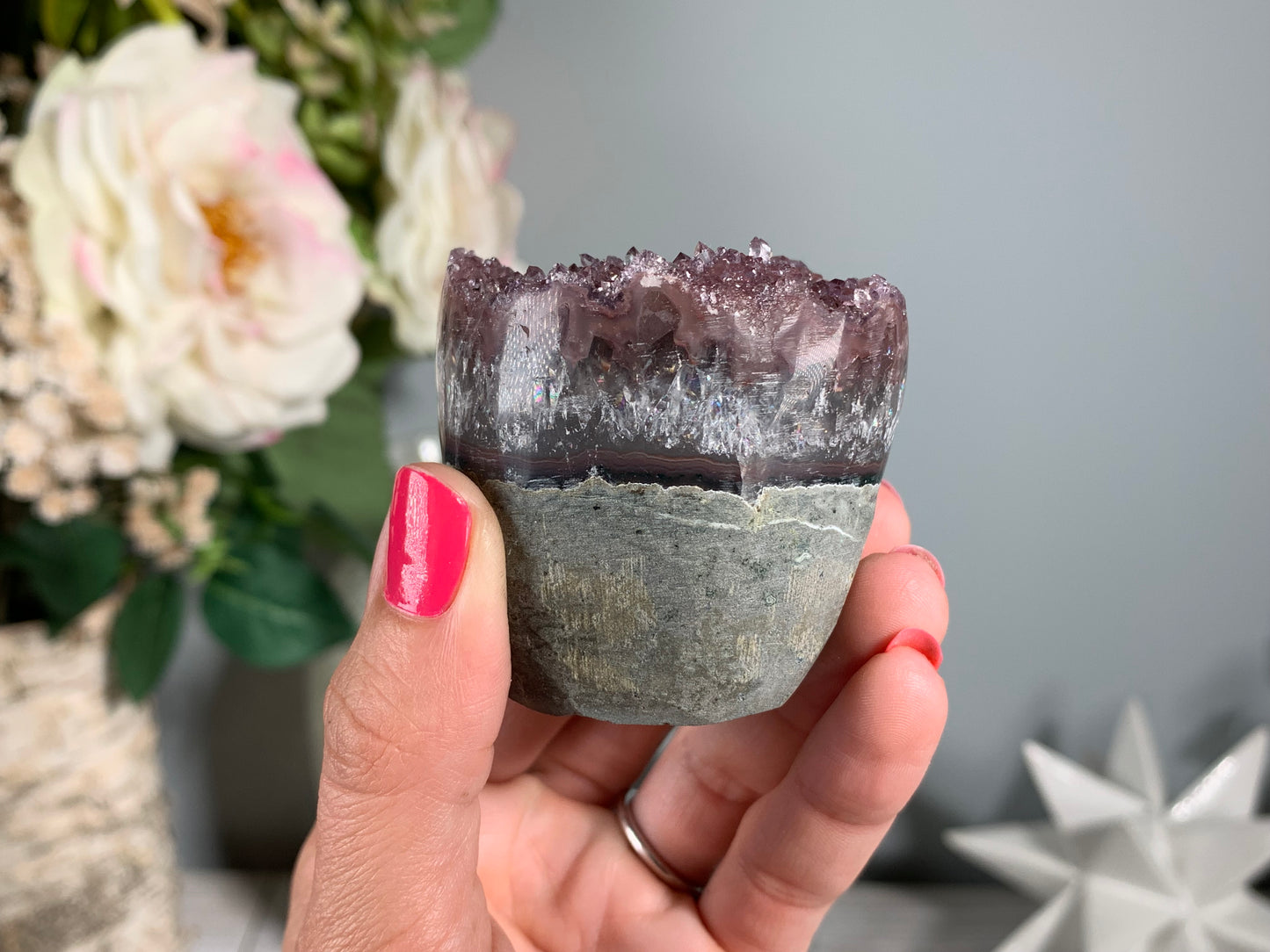 Amethyst Cupcake (2.1", 54 mm)