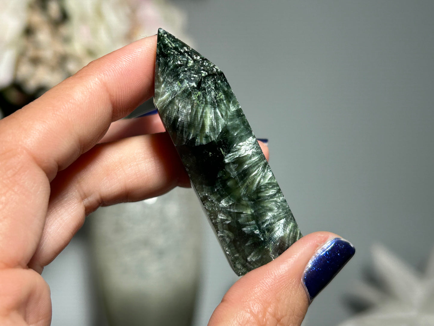 Seraphinite Tower (2.2", 56mm)