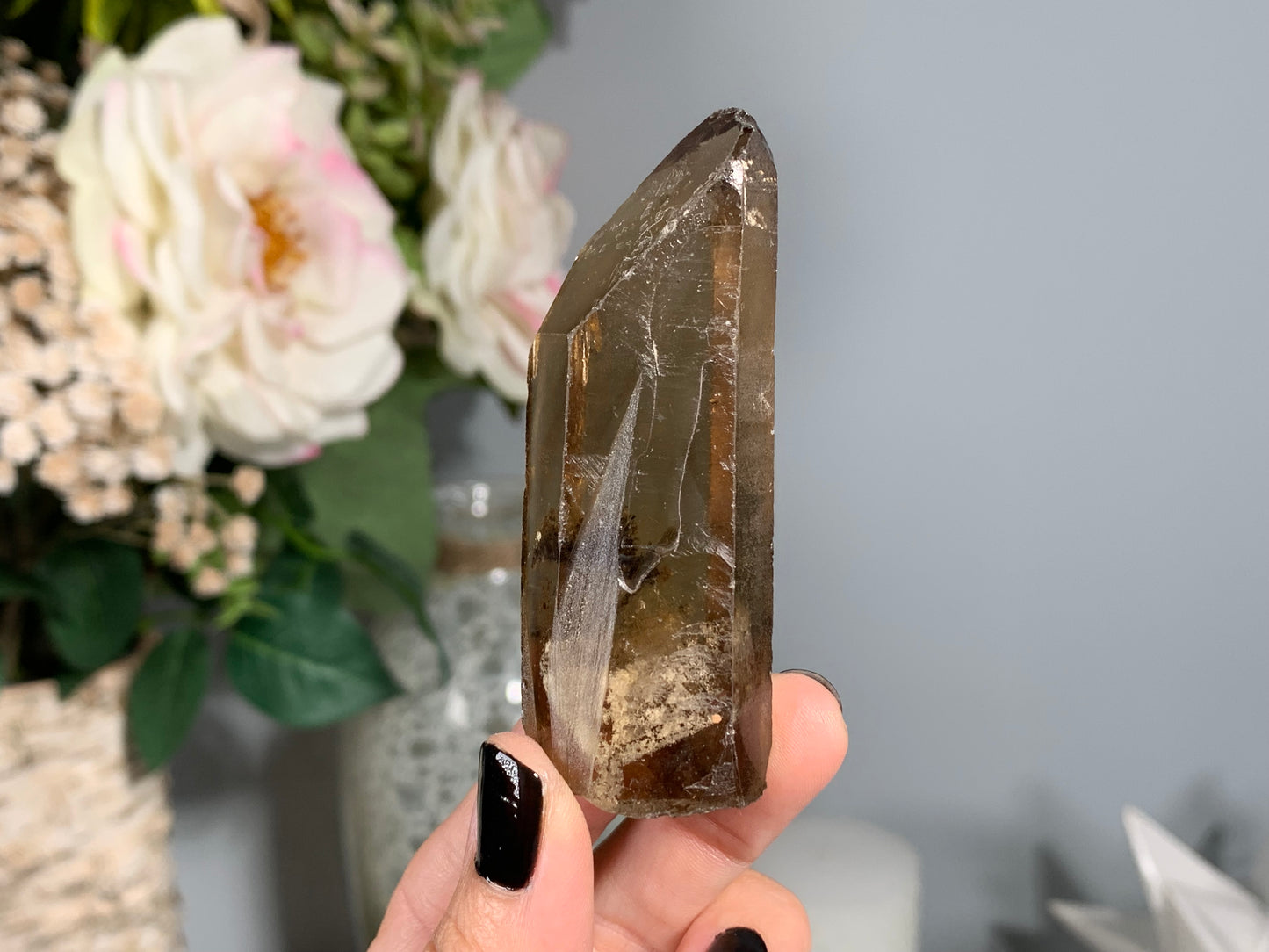 Congo Smoky Citrine Point (3", 76mm)