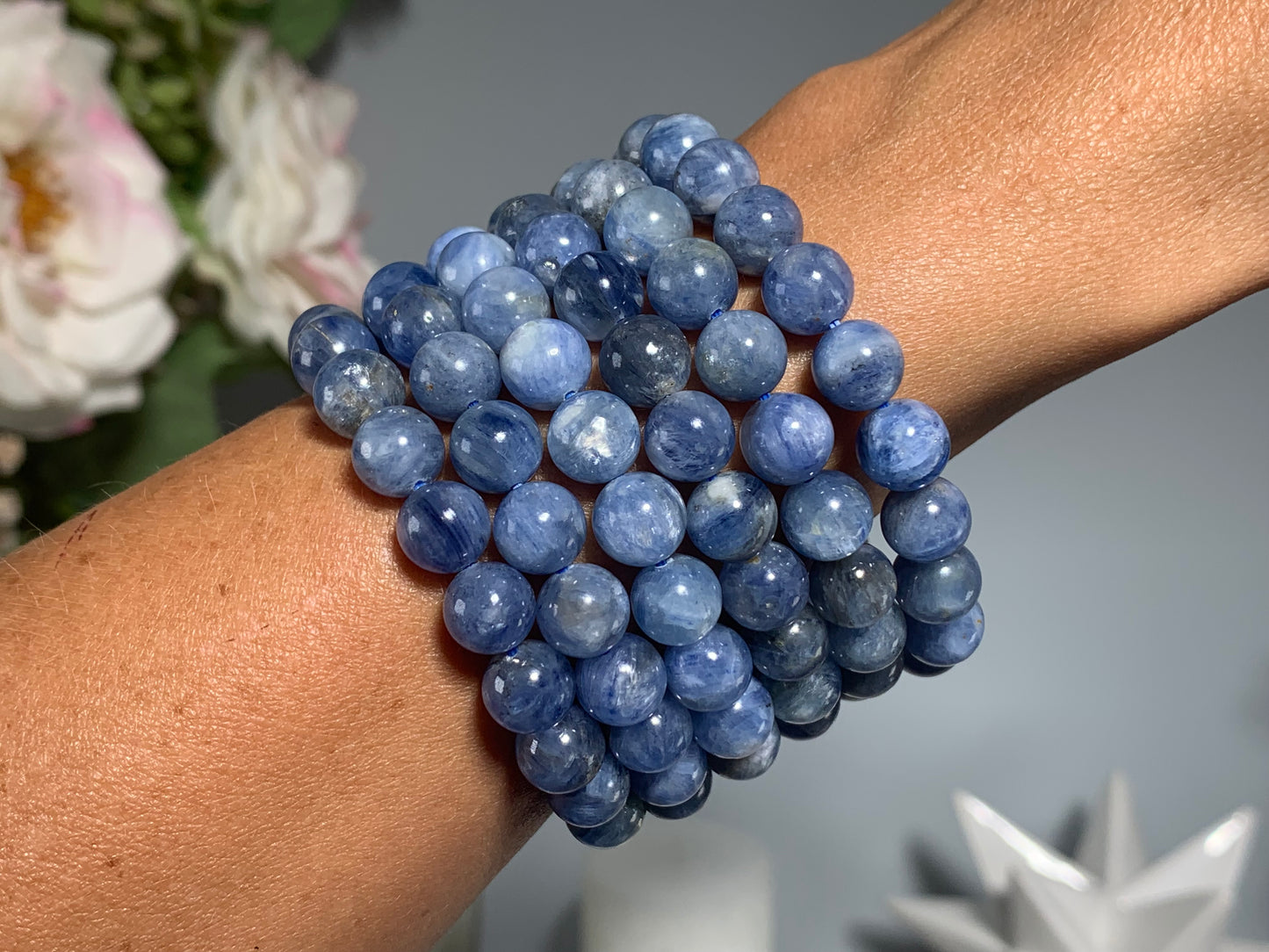 10mm Premium Kyanite Bracelet