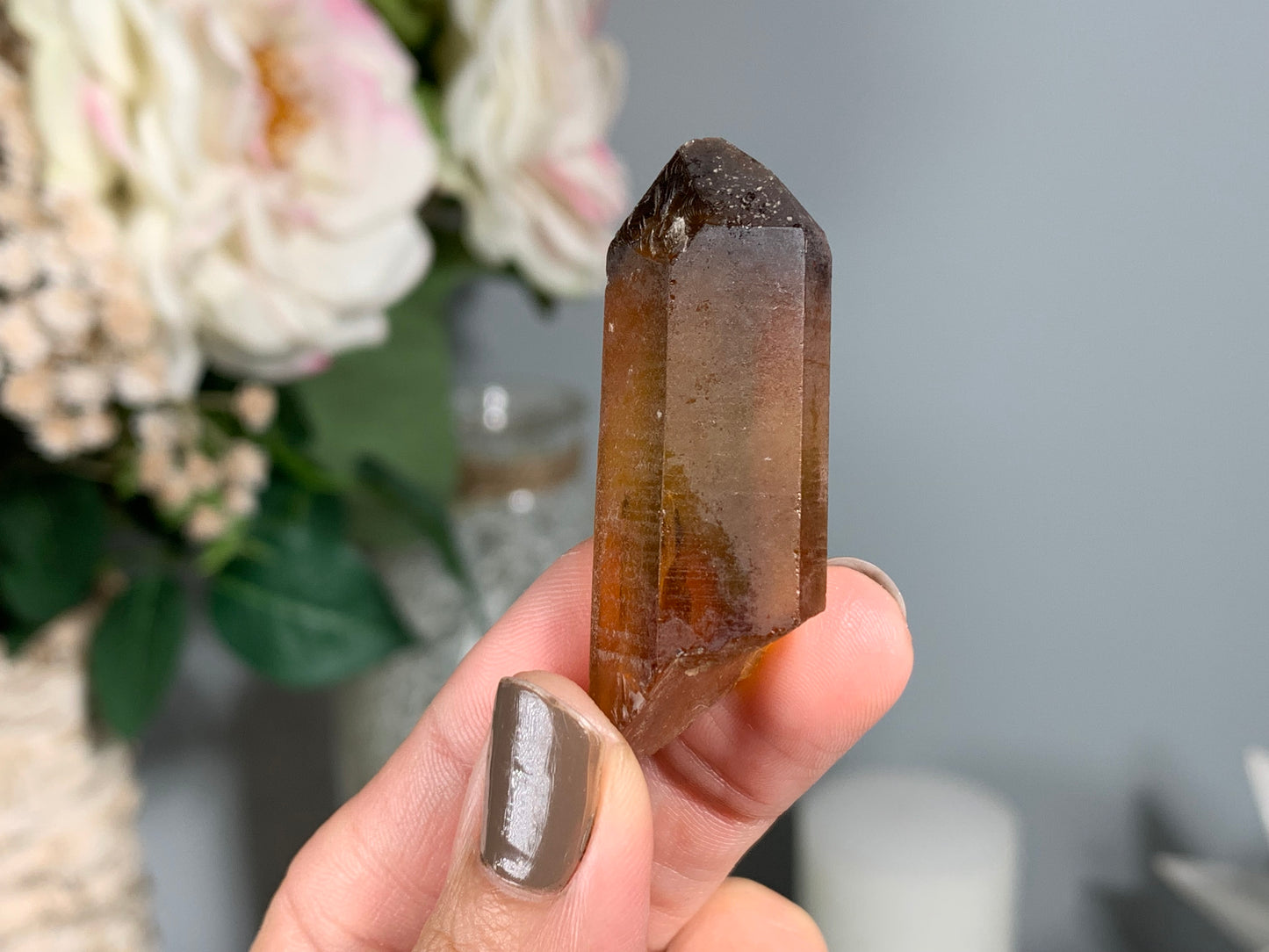 Congo Smoky Citrine Point (1.9", 47mm)