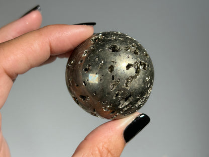 Pyrite Sphere (1.6", 41mm)