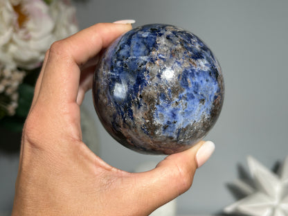 Sodalite Sphere (2.8", 71mm)