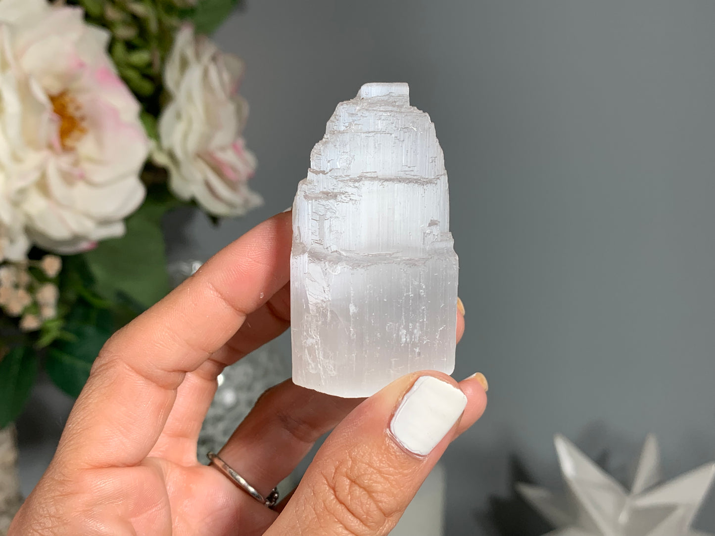 Selenite Skyscraper (2.5" 6cm)