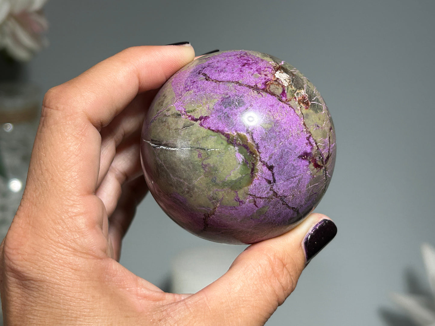Atlantisite Sphere (2.26", 58mm)