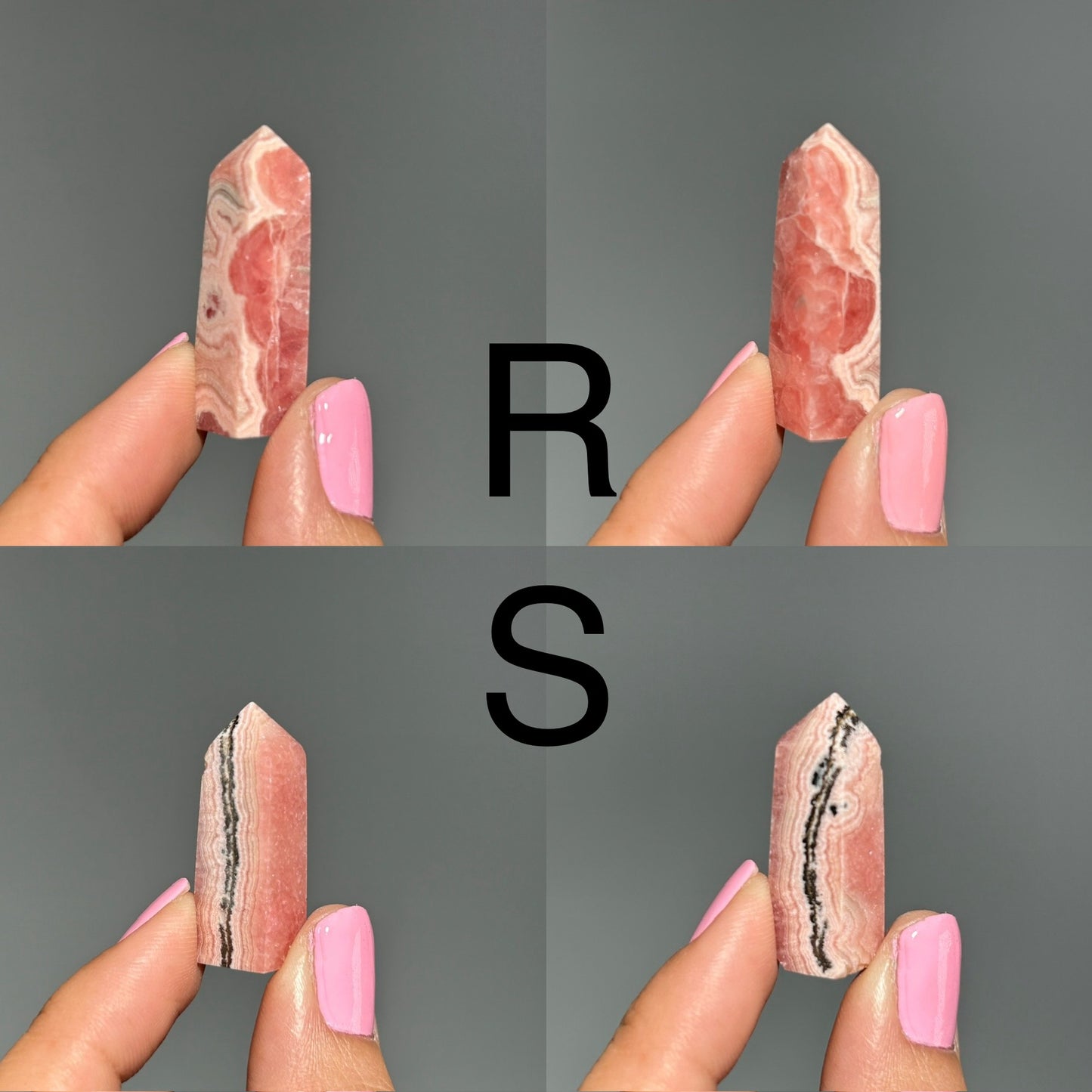 Mini Rhodochrosite Obelisk