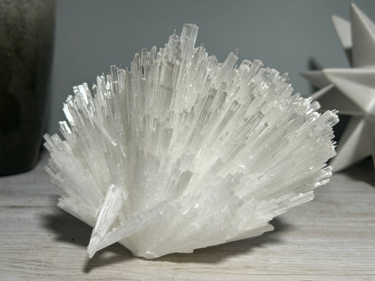 Natural Scolecite Cluster (6.6", 167mm)