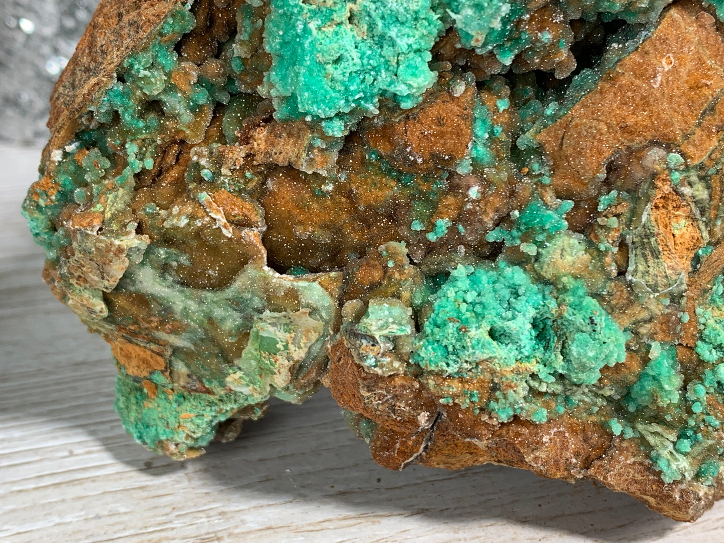 Druzy Chrysoprase (6.2", 157mm)