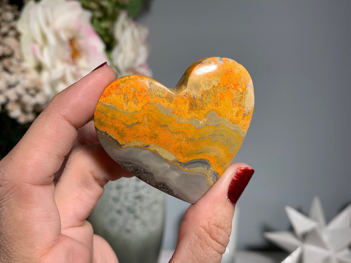 Bumblebee Jasper Heart