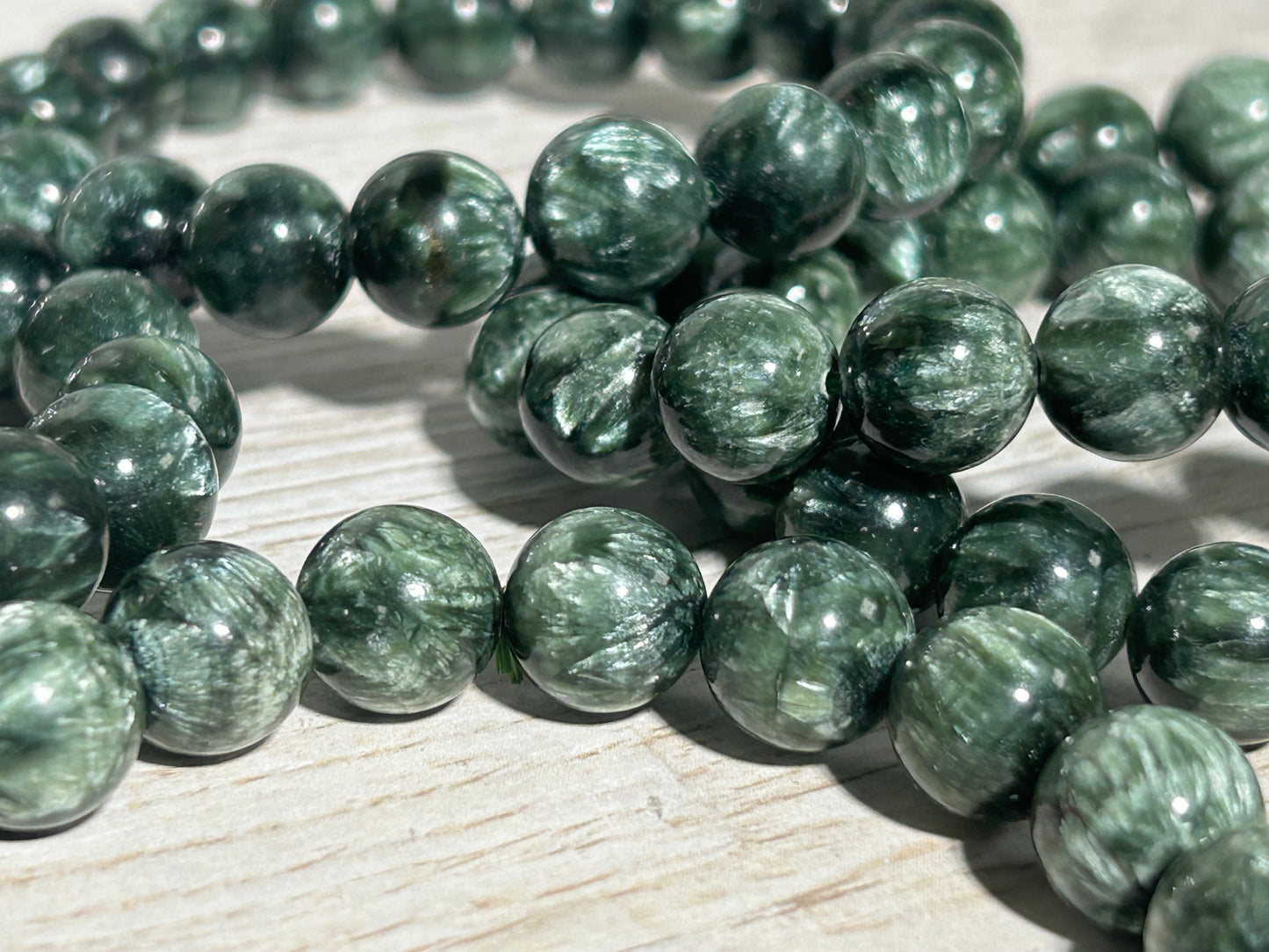 10mm Seraphinite Bracelet